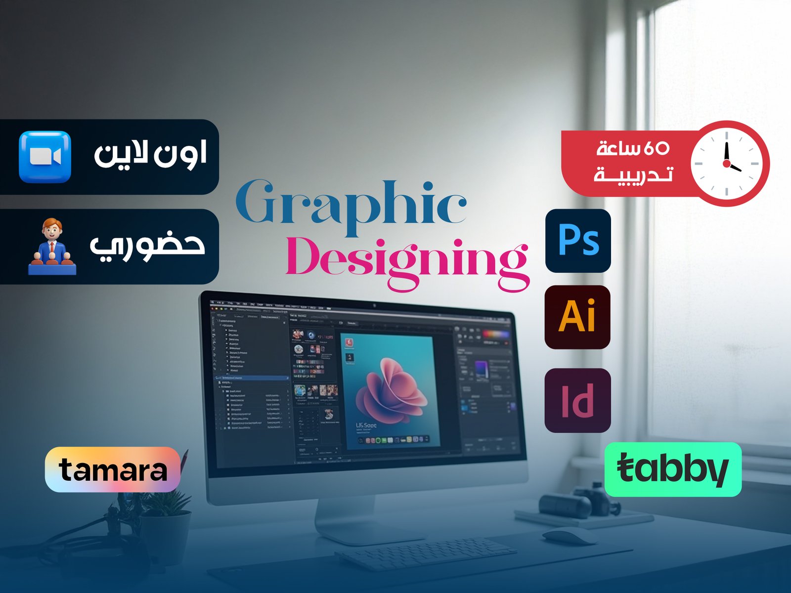 الدبلوم التدريبي في الجرافيك ديزين و تصميمات السوشيال ميديا